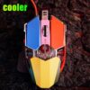 Hoco, a "Sci-Fi Mechanical Style" wired gaming mouse.