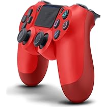 Sony DualShock 4 Wireless Controller in Red