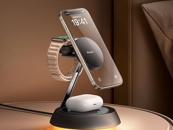 Magnetic Wireless Charging Station