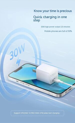 30W FAST CHARGER (ANKER)