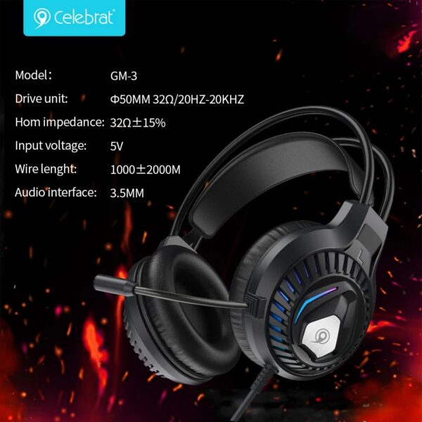 GM-3-E-SPORTS Surround Stereo Gaming headset