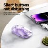 2.4G+ BT CRYSTALS Wireless Mouse