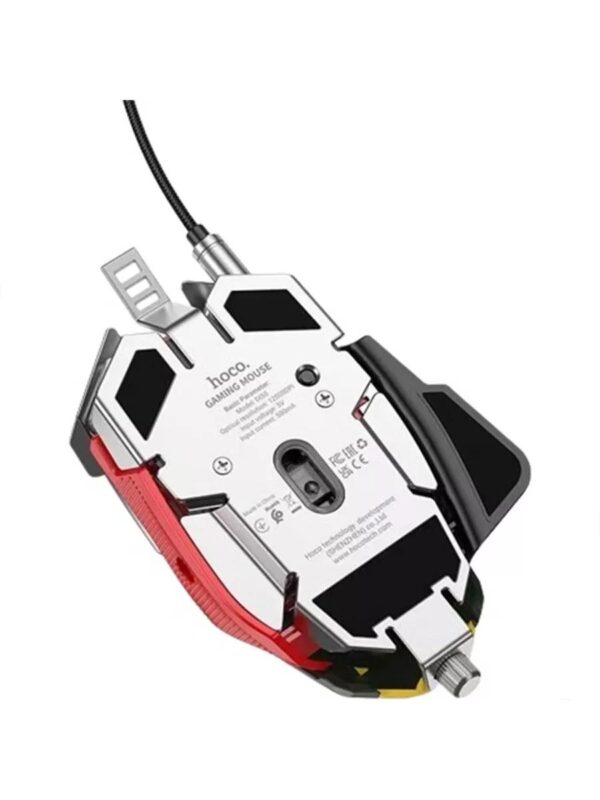 Hoco, a "Sci-Fi Mechanical Style" wired gaming mouse.