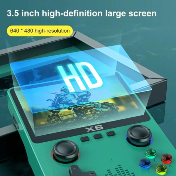 X6 3.5-inch IPS screen handheld game player