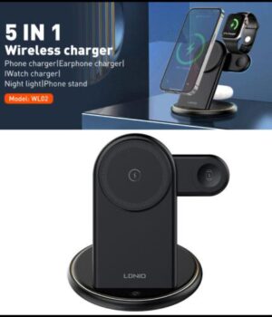 LDNIO 5-in-1 Wireless Charger