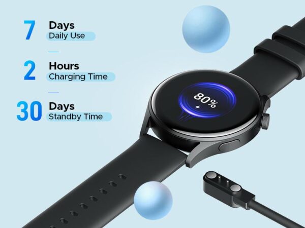 SoundPEATS Watch4 Black Smartwatch
