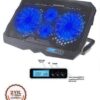 S18 Aluminum Four Fans Gaming Laptop Cooling Pad