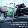 15W FAST COOLING MAGNETIC WIRELESS CAR CHARGER - MACDODO