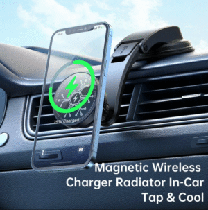 15W FAST COOLING MAGNETIC WIRELESS CAR CHARGER - MACDODO